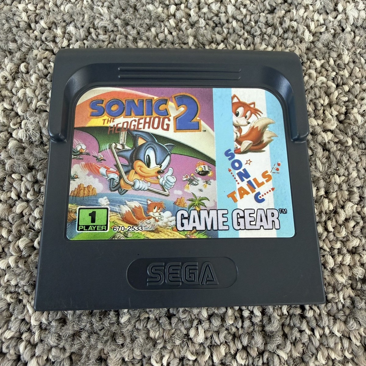 Sega Game Gear Sonic the Hedgehog 2 - Game Cartridge Only | eBay