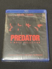 New Sealed Predator 4-Movie Collection Blu-ray Arnold Schwarzenegger Sci-Fi Box