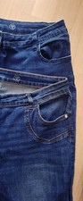 Zwei Jeanshosen Damen Blau Gr. 42  Slim v.on Gina Benotti
