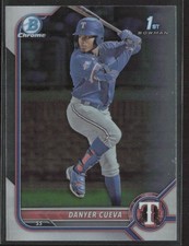 2022-23 Topps Bowman Chrome Danyer Cueva BCP-173 Chrome Prospects 1st