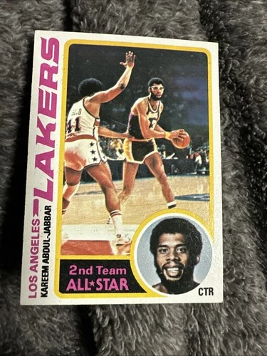 1978-79 Topps #110 Kareem Abdul-Jabbar Los Angeles Lakers Vgex HOF Nm