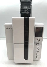ID Card Printer Evolis Primacy Expert - No Keys, NO Power Cable - Untested