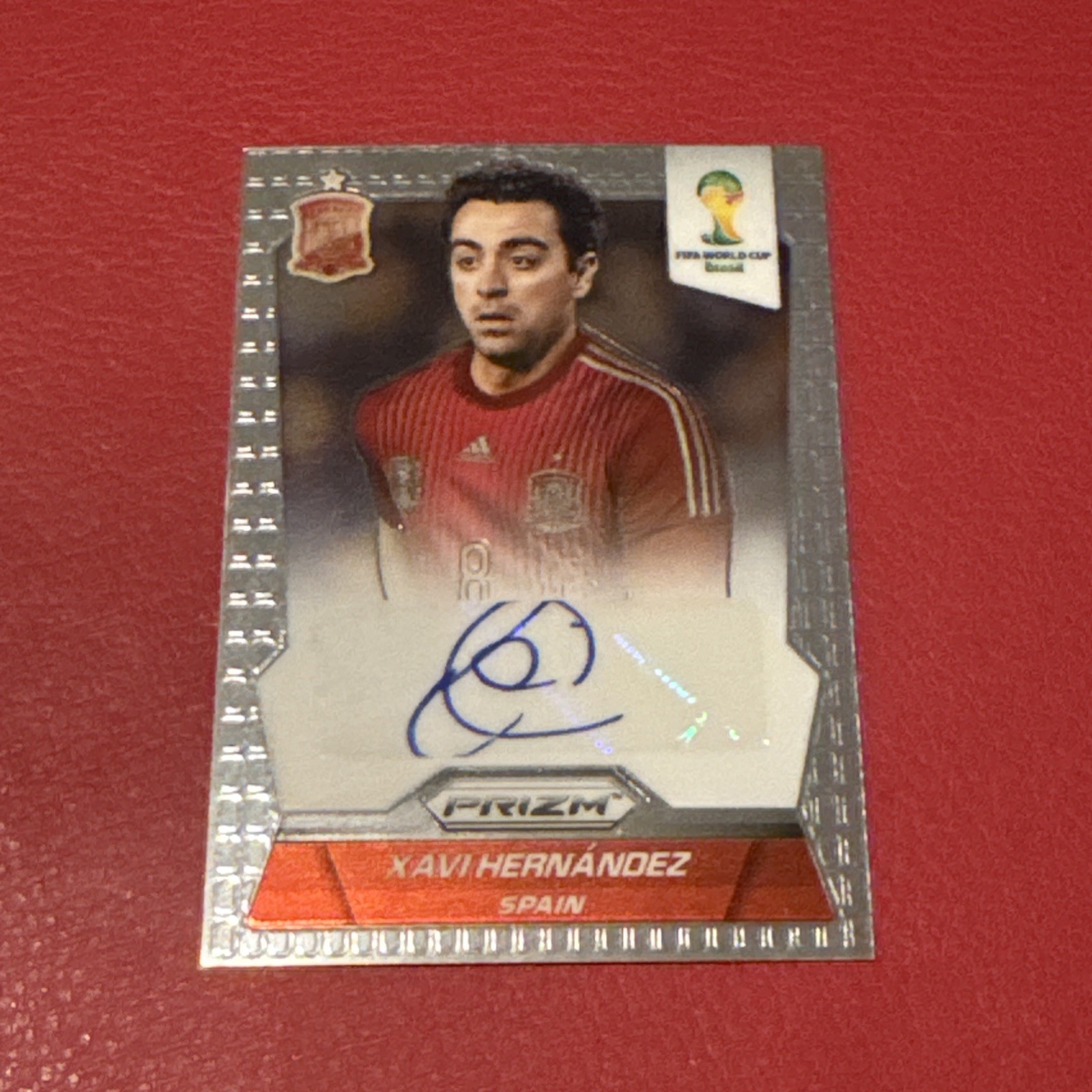 Xavi Hernandez 2014 Prizm World Cup Signatures Price Guide