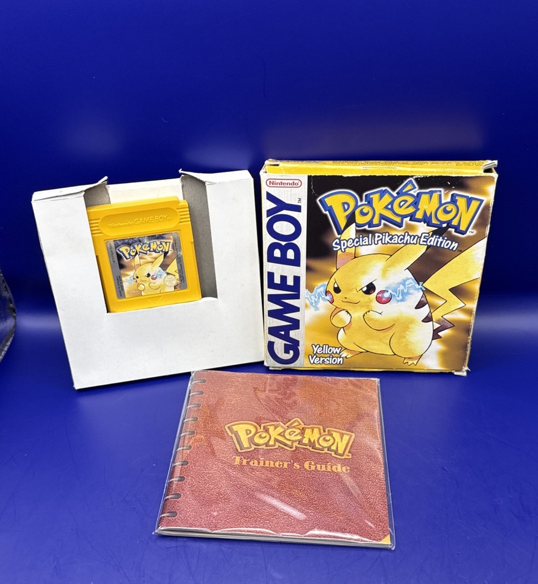 Pokemon Yellow Version Boxed Trainer Guide Gameboy Color GBC