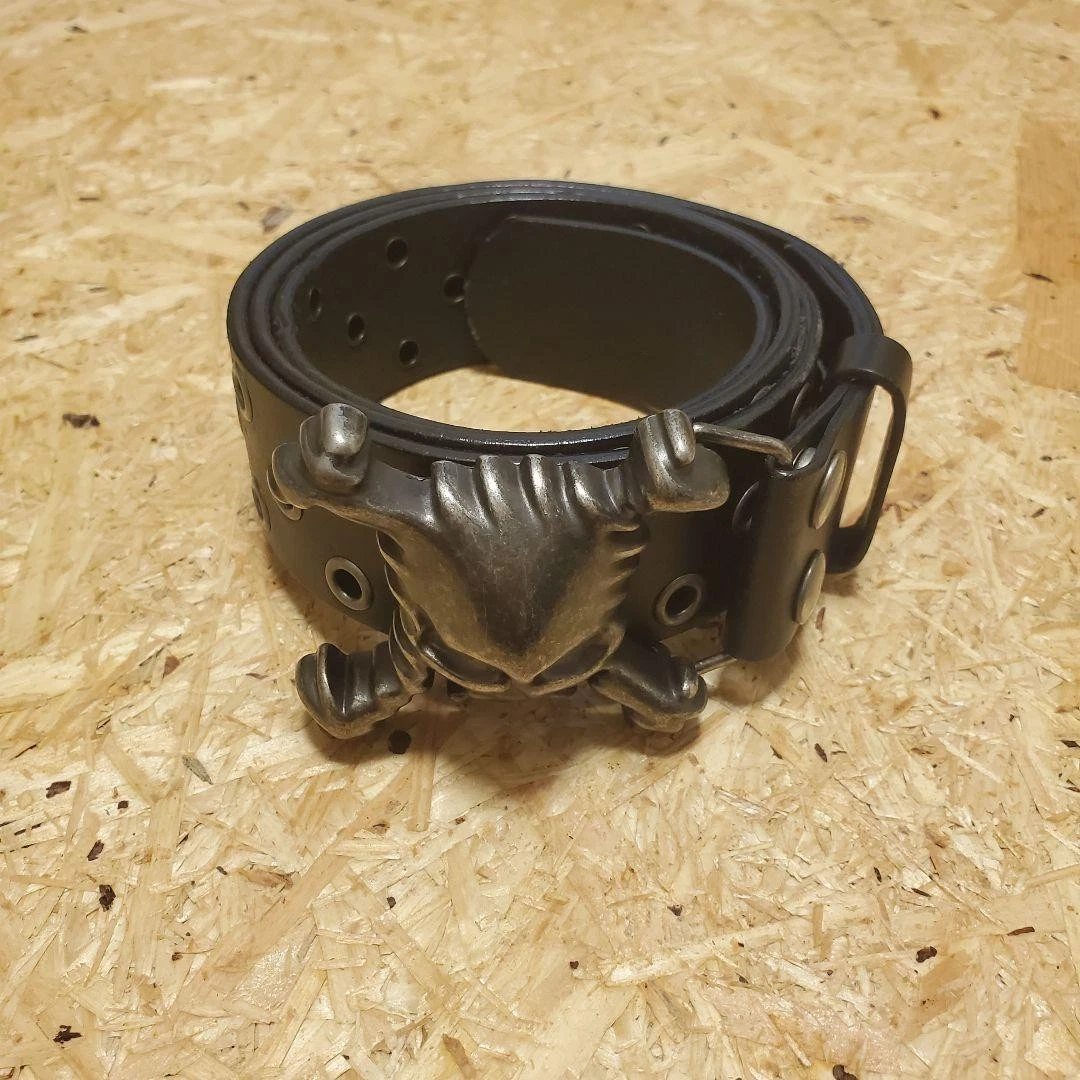​完売・美品 OAKLEY LEATHER SKULL BELT 2 / Bob Oakley Leather Skull Belts for Men for sale | eBay