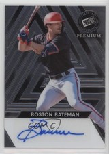 2024 Leaf Press Pass Premium Auto 36/199 Boston Bateman #BA-BB2 Auto 13u1