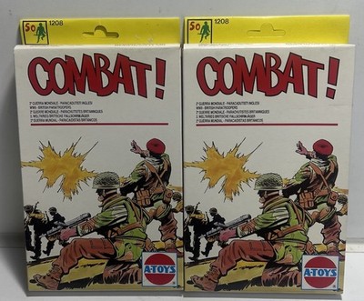 2x ATOYS Combat WWII British Paratroopers 50 Soldiers Set #1208