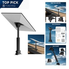Starlink Gen 3 Heavy Duty Roof Mount Kit Steel Adjustable Pivot for 4/4X Sate...