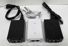 Lot of 3 (1) UBIQUITI POWER SUPPLY GP-H480-050G POE INJECTOR