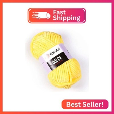 Yarn Art Dolce Yarn 100% MicroPolyester Velvet Blanket Amigurumi Super Bulky :6 