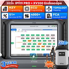 Xtool Ip919 Pro Endoscope Auto Full System Diagnostic Scanner Ecu Key Programmer