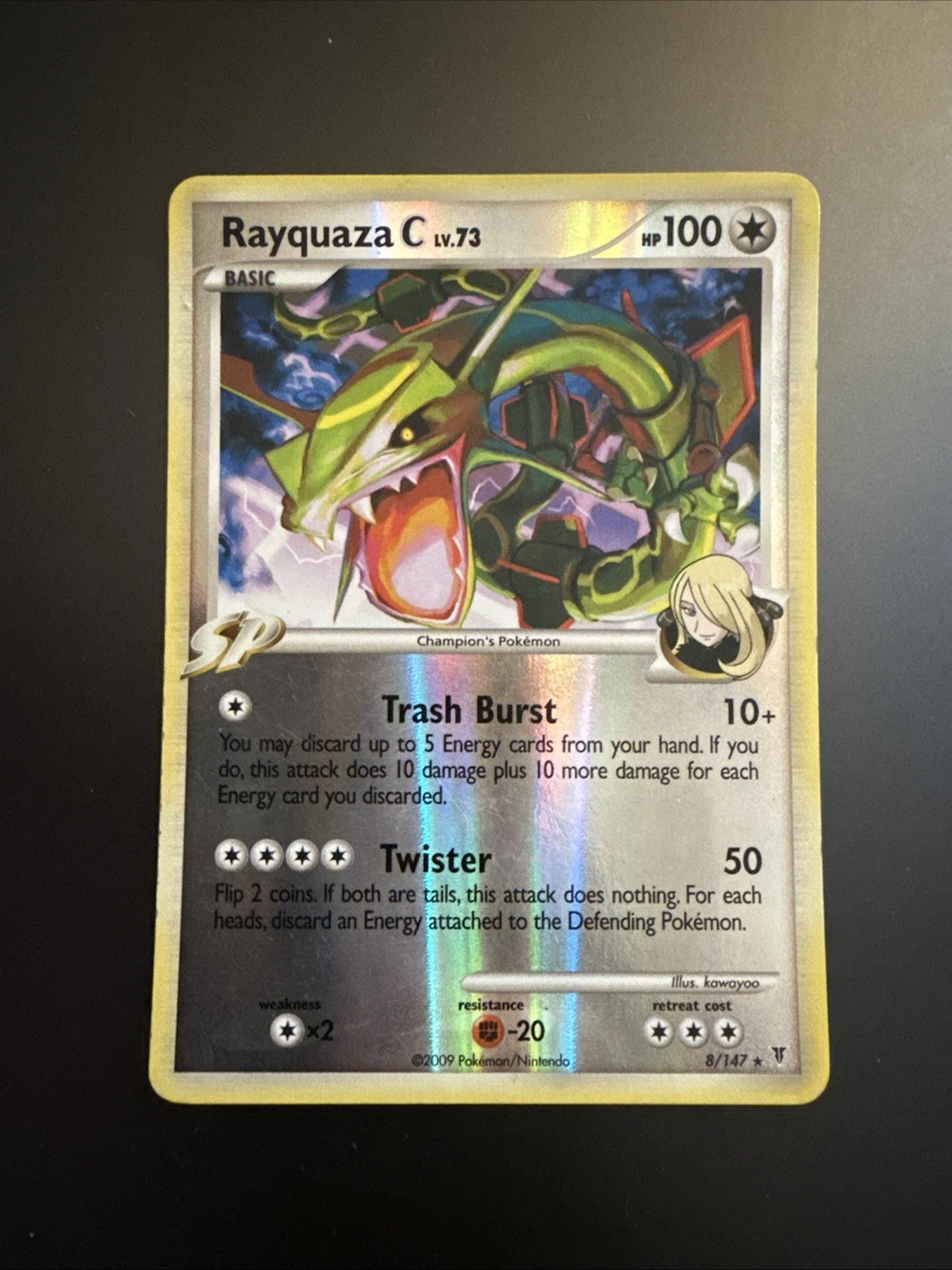 Pokémon Rayquaza Pokémon TCG Holo Rare Individual Collectible Card