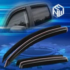 For 07-21 Toyota Tundra Crewmax In-Channel Window Visors Sun Rain Deflector 4Pcs