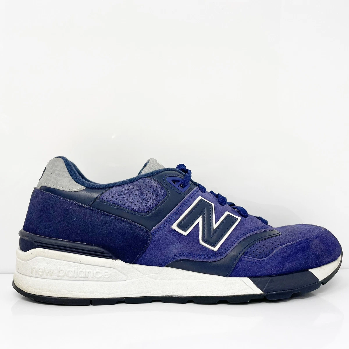 New Balance Mens 597 ML597HTA Blue Casual Shoes Sneakers Size 9.5 