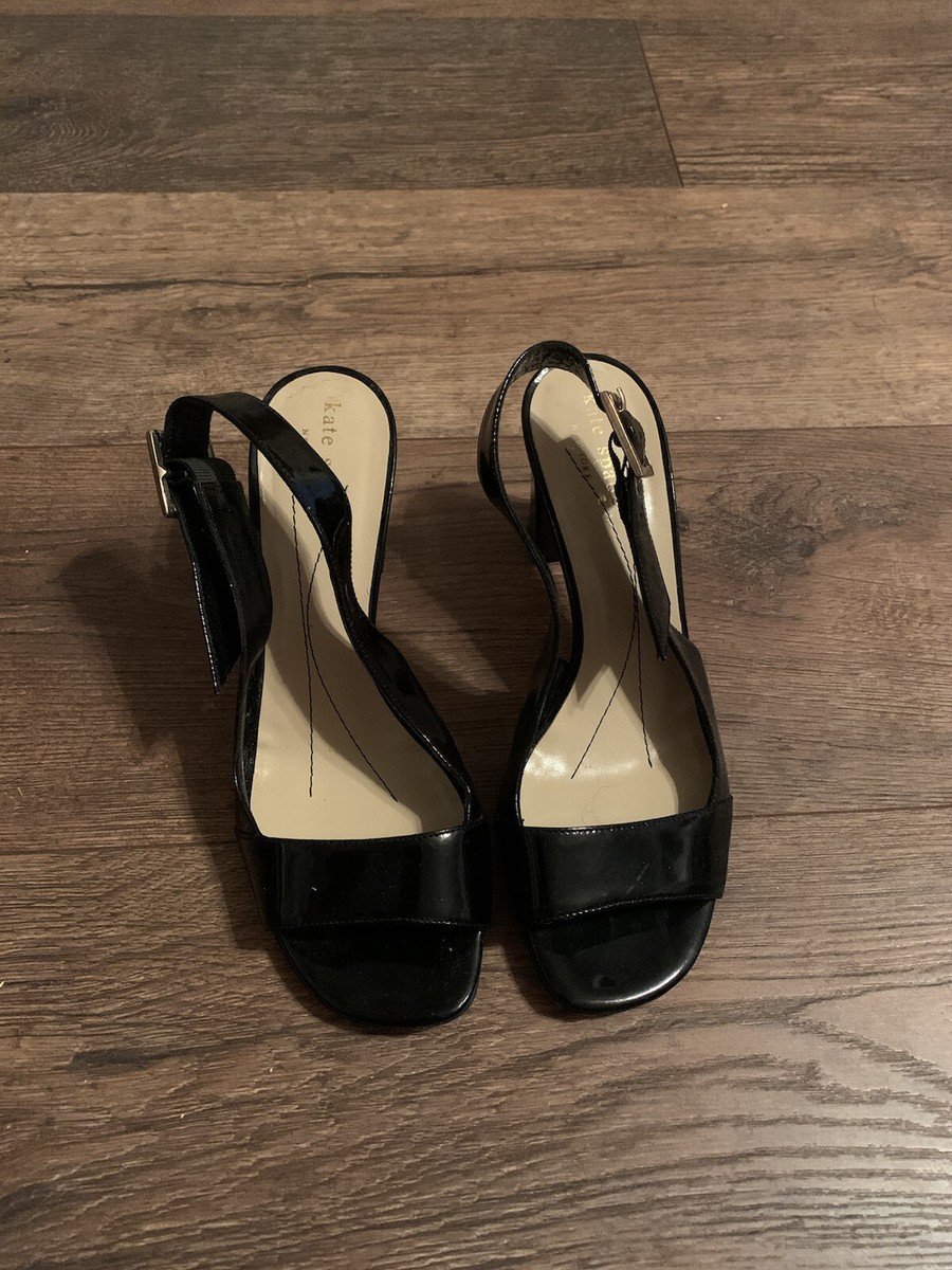 【Kate Spade】★サンダル★ Carolina Patent Heel Sandal Carolina Kitten Heel Sandals | Kate Spade New York