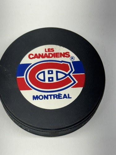 Vintage Montreal Canadiens Hockey Puck