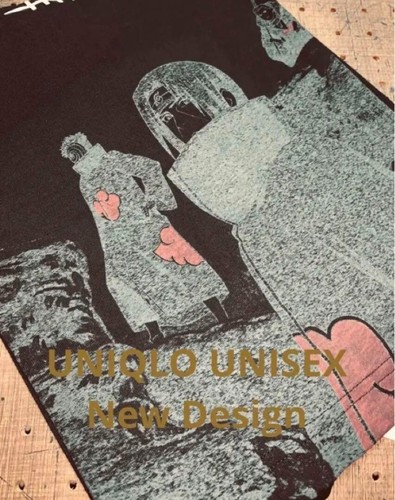 L(JPN) size UNIQLO UT Archive NARUTO T-shirt Black from Japan Rare - Picture 2 of 4