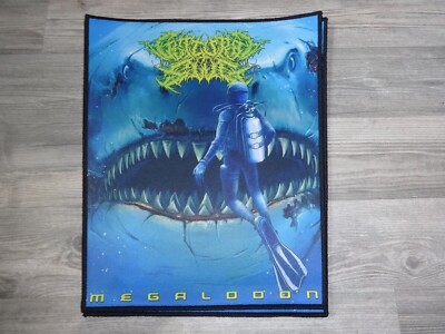 Guttural Slug Backpatch Back Patch Death Metal Short Bus Pile Up Pathology 666