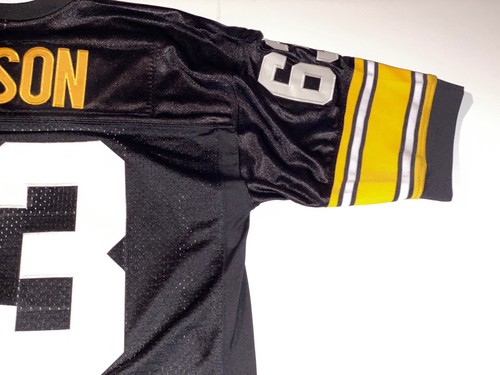DERMONTTI DAWSON SIGNED PITTSBURGH STEELERS BLACK JERSEY 7x Pro Bowl JSA COA - Picture 6 of 12