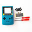 miniatura 1  - Verde Teal Pikachu vs Eevee Cubierta Protectora para Nintendo Game Boy Color Game Boy Color
