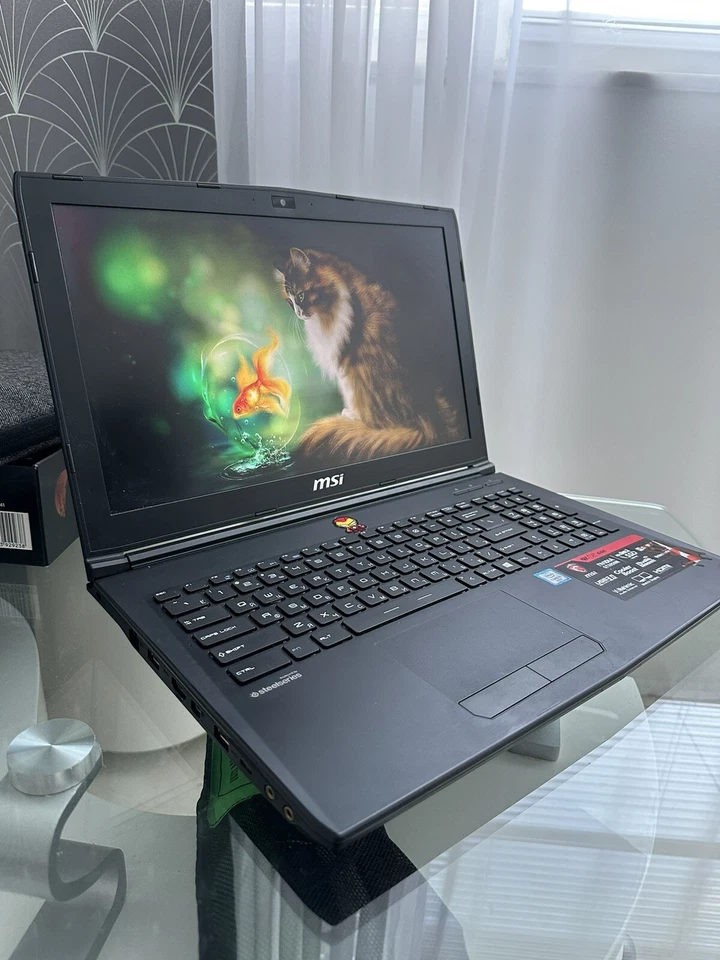 微星 GL62M 15.6 英寸(256GB 固态硬盘,英特尔酷睿 i5 第 7 代,2.50GHz,16GB)笔记本电脑 — 第 4/4 张图片