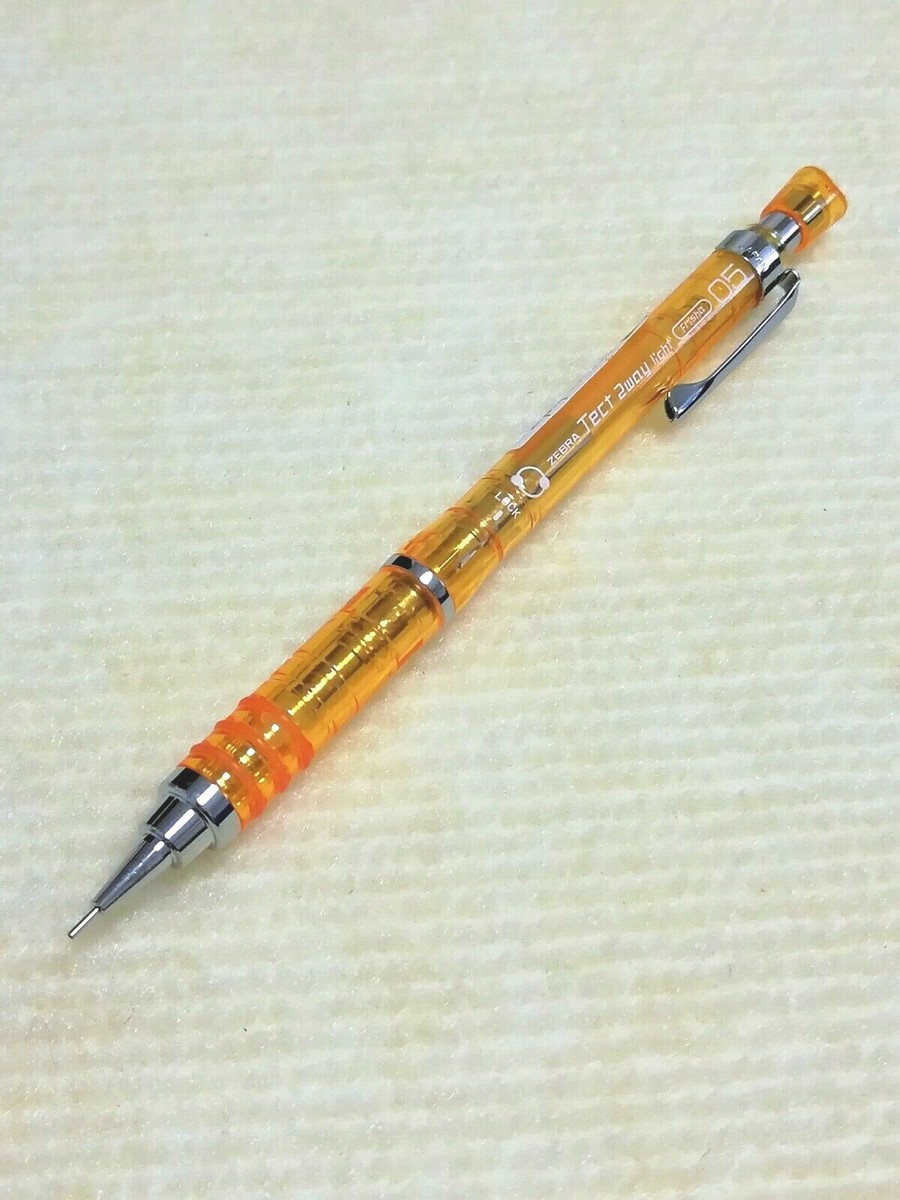 Zebra Tect 2way Light Mechanical Pencil 0.5mm Choose from 8 body