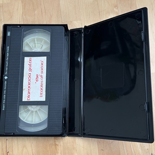 Diamanda Galas The Litanies of Satan VHS COLLECTIBLE Rare Original Target Video - Picture 8 of 15