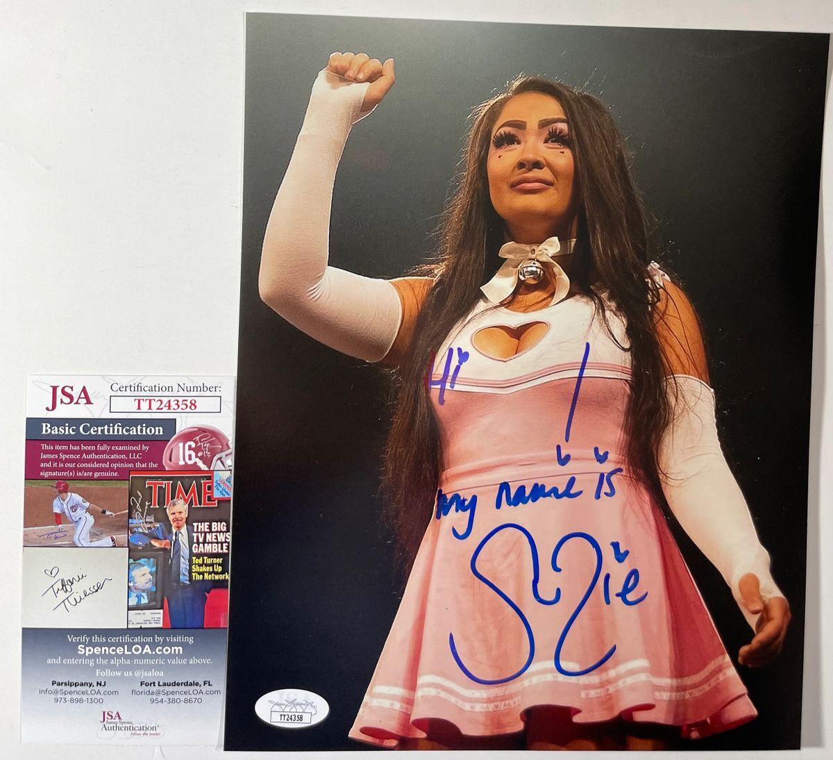 IMPACT Wrestling Knockout Susie Signed 8x10 Photo B Autograph Su Yung ...
