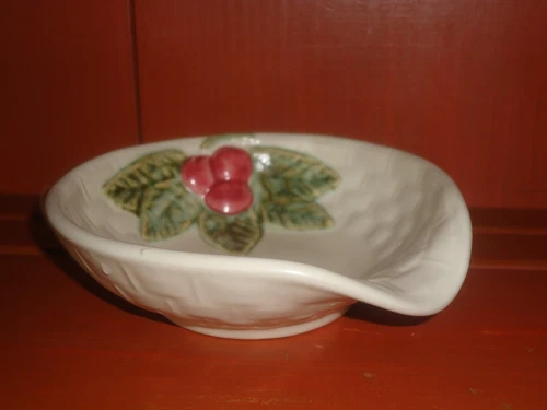PFALTZGRAFF - JAMBERRY -"SPOON REST " EXCELLENT VINTAGE  CONDITION  -NEW IN BOX-