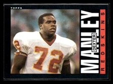 1985 Topps #184 Dexter Manley - NM/MT+ Set Break!