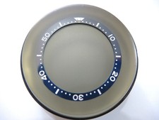 NEW CERAMIC DEEP BLUE BEZEL INSERT 38MM LARGE DIVERS SKX007 /7002-7001/6309-7040