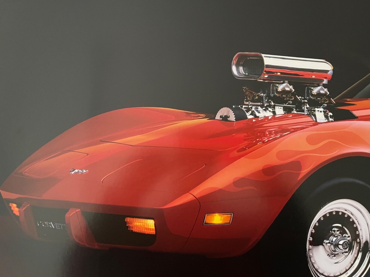 CHEVROLET CORVETTE STINGRAY,1977, RIGHT FOOT FANATICS, AUTHENTIC