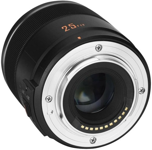 Yongnuo YN25mm F1.7M AF/MF Lens for Micro M4/3 Mount Olympus Panasonic GH5 G100 - Picture 6 of 7