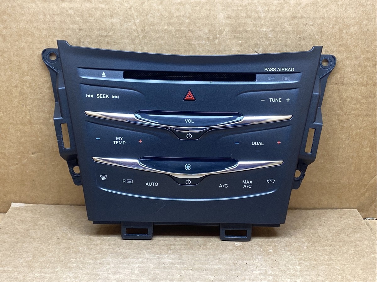 2013-2019 Lincoln MKT OEM Radio Dual Climate Temp Control Panel