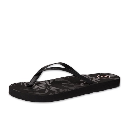 Volcom color me Primavera para mujer calzado Ojotas-negro todos tamaños |  eBay