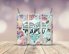 Mothers Day, 20 oz straight skinny tumblers sublimation Free Shipping