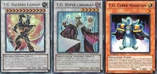 Yugioh T.G. Complete Deck - Hyper Librarian - Halberd - Rhino - 42 Cards - UNL