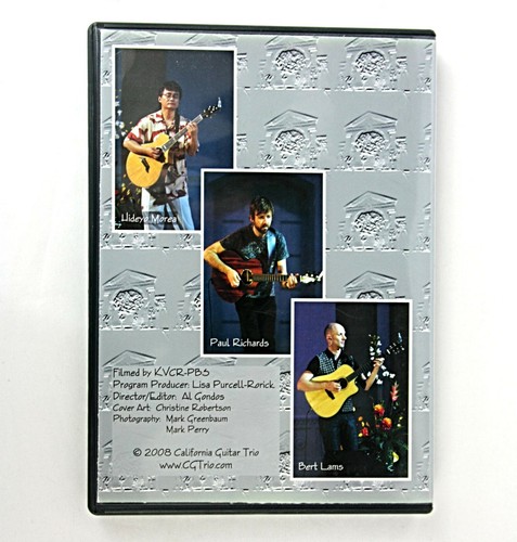 California Guitar Trio Live at Redlands Bowl Video DVD RARE Rock Concert 2008 - Picture 3 of 3