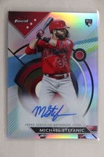 Michael Stefanic - 2023 Topps Finest On Card Autograph Refractor Angels
