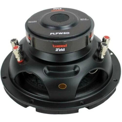 SUBWOOFER PYLE PLPW8D DA 400 WATT RMS 8" 20 CM DVC 4 + 4 OHM 200 MM SUB AUTO SPL - Immagine 3 di 4
