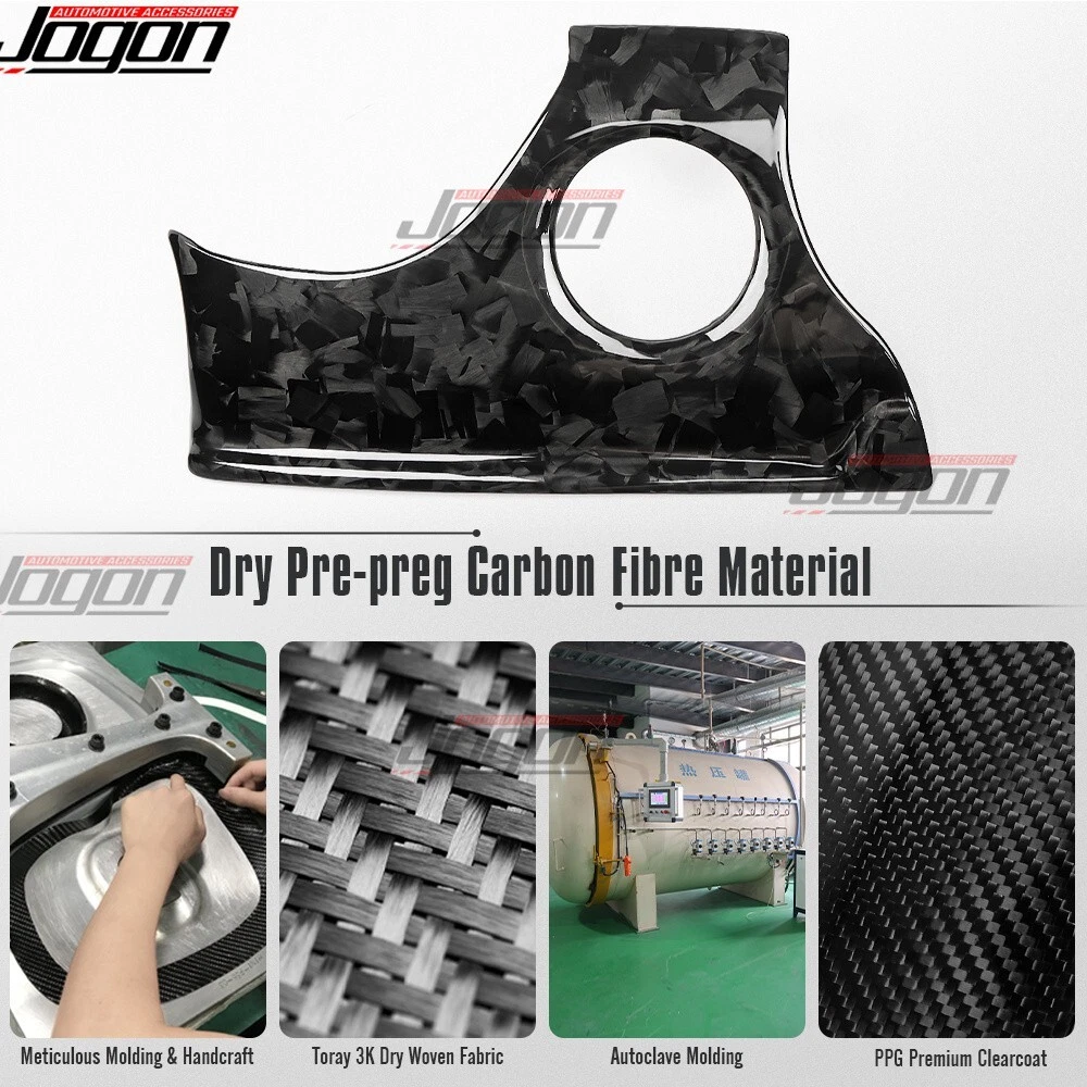 Ram 1500 TRX Forged Carbon For Dodge Laramie 2020+ Console Ignition Button Panel - Picture 6 of 13