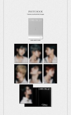 ENHYPEN Album DARK BLOOD ENGENE Random Ver. CD+32p Booklet+3p Card