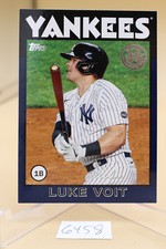 2021 Topps 1986 35th Anniversary Series 2 Blue Luke Voit #86B-29 NM+