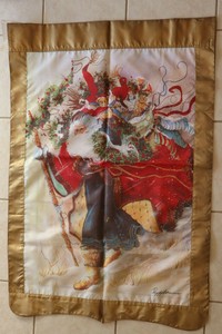 Santa-Claus-Decorative-House-Flag