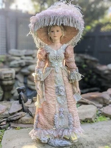 LADY JULIA Designer Guild Collection Porcelain Doll b Thelma Resch 36" LARGE NEW