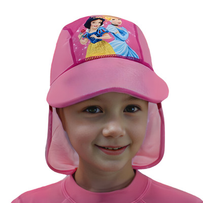 Disney Prinzessin Mädchen rosa UV Sonnenschutzmütze 1-2 Jahre
