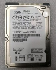 HITACHI Model-HTS541616J9AT00 80 GB HDD 2.5" 5400 RPM IDE Hard Disk