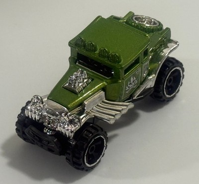 Hot Wheels 2016 Mild To Wild BAJA BONE SHAKER (Green)