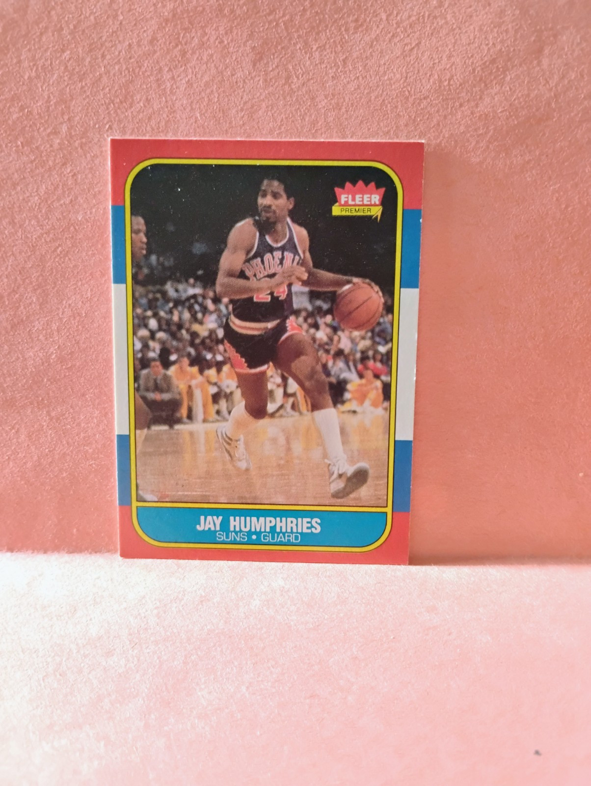 1986 Fleer Basketball #49 Jay Humphries (RC) Phoenix Suns NM or Better