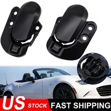 For 1990-2003 Mazda Miata Left Right Soft Top Convertible Roof Latch Lock Set